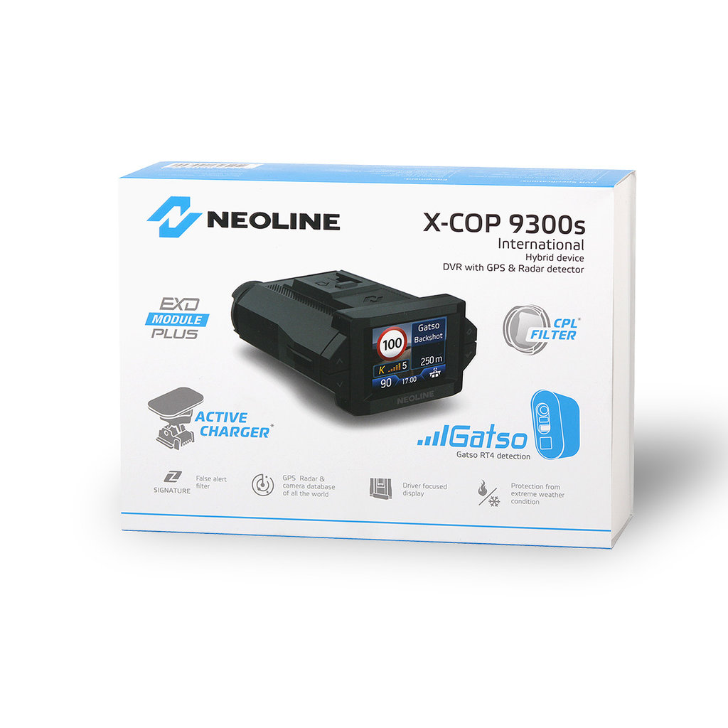 Neoline X-COP 9300 S Palubní kamera s detektorem