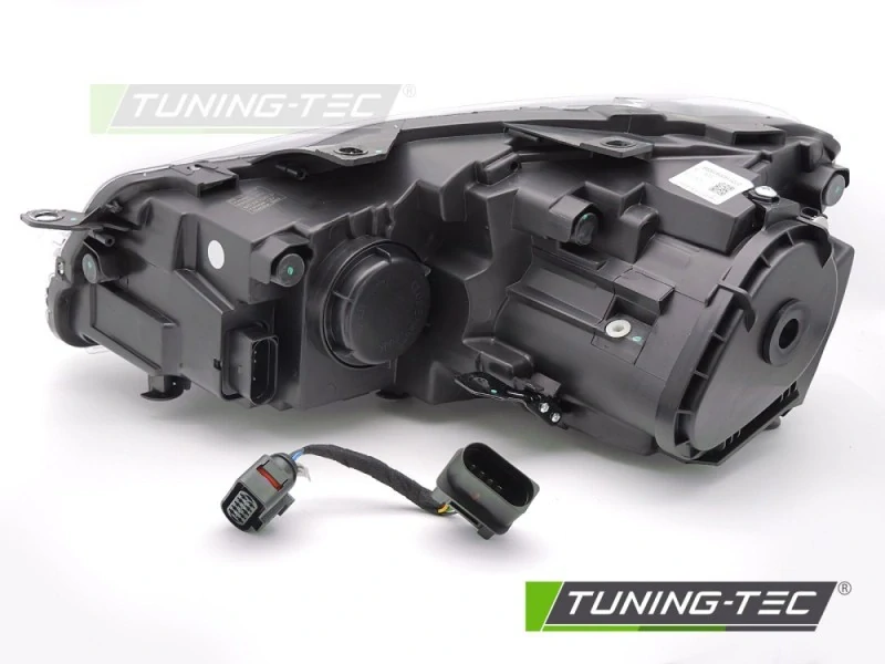 Přední světla, VW Golf 6 2008-2013, FULL LED, černé