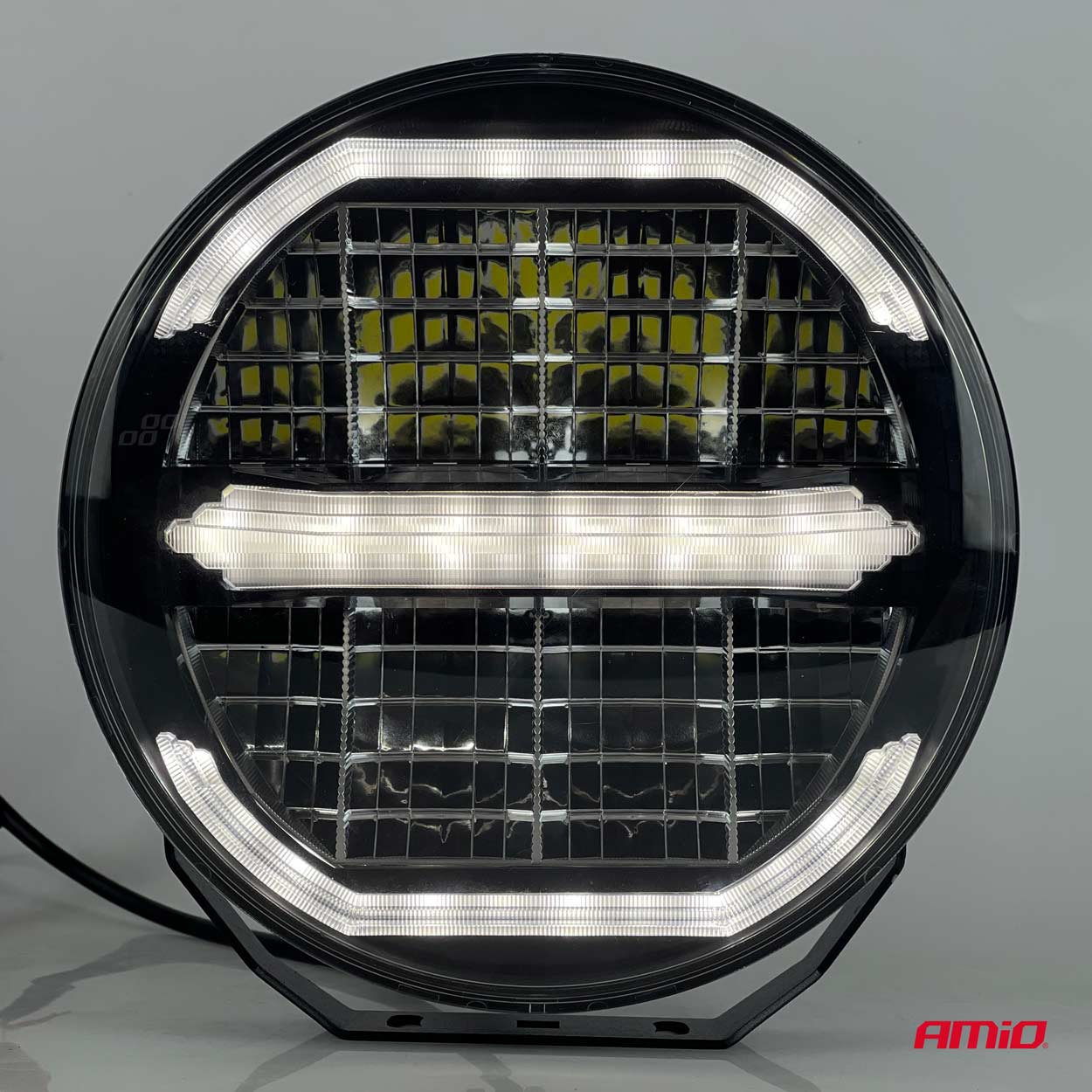 LED dálkové světlo 112W s funkcí obrysového světla, 6500 lm, AMIO