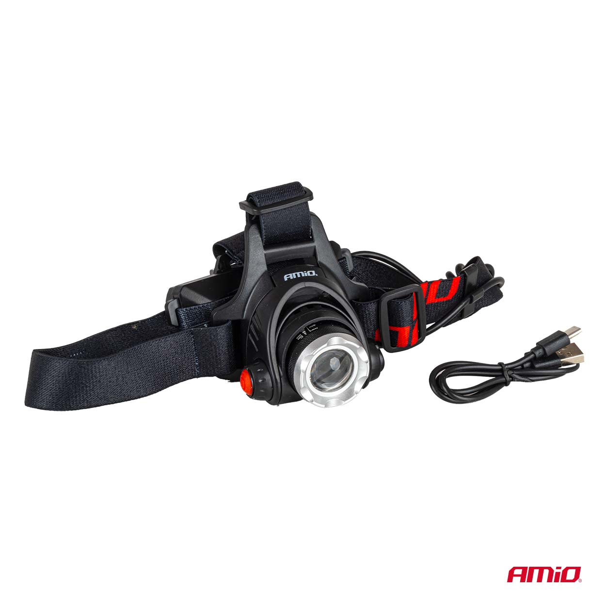 Čelovka LED T6 3600mAh (BATT) AMIO