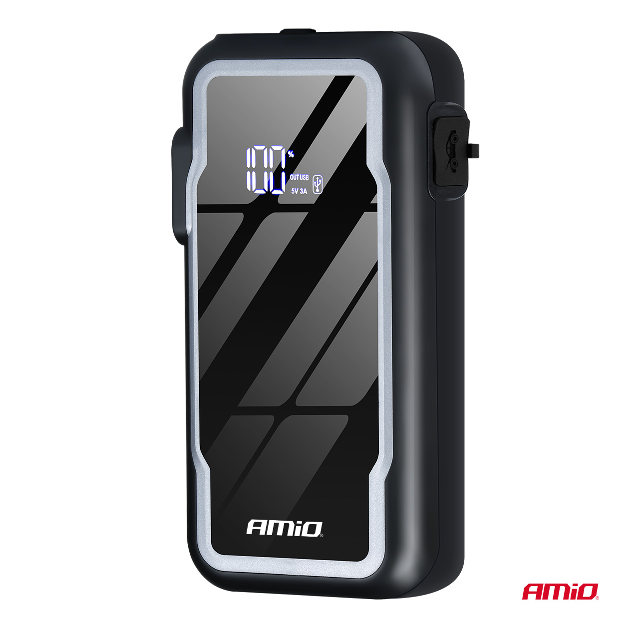 Power Banka, startovací stanice | booster 12000 mAh | 1600A USB LED | AMIO