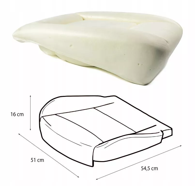 Náhradní spodní výplň sedadla VW Transporter T5, T6