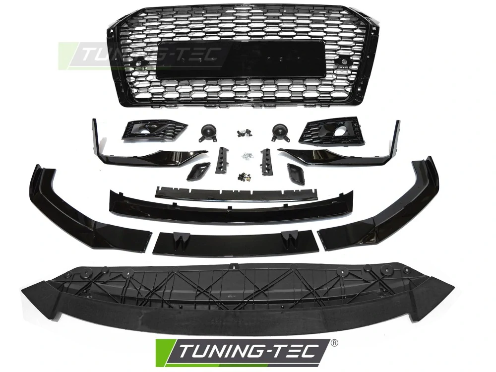 Přední nárazník SPORT s PDC a ACC AUDI A4 B9 2015-2019