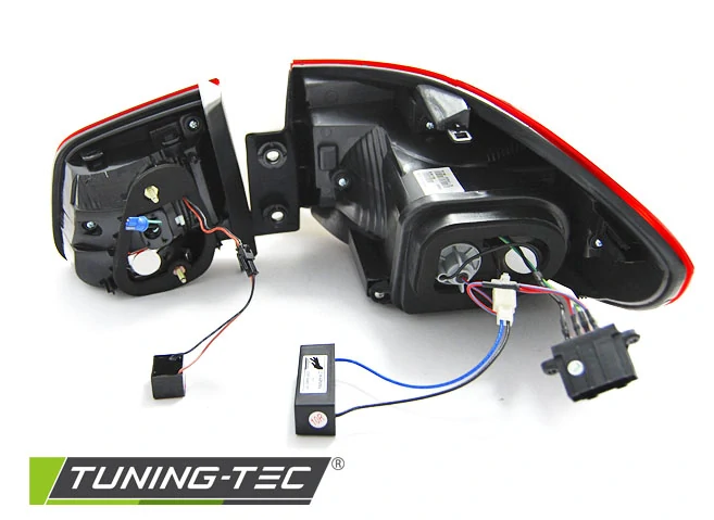 Zadní světla VW Tiguan 2007-2011 kouřové LED BAR