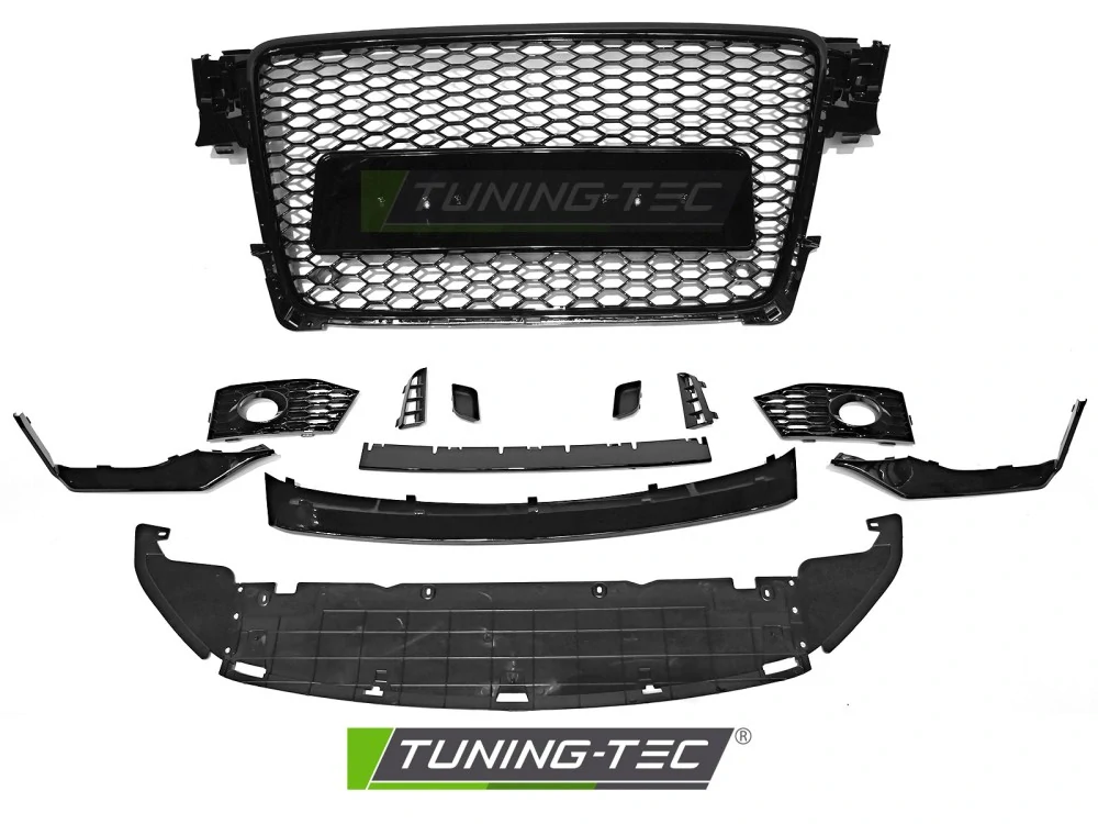 Přední nárazník tuning Audi A4 B8 2008–2011 (RS4 B9 Look)