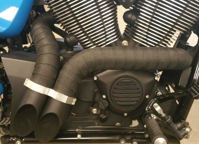 DEi Design Engineering termo izolační páska na výfuky, titanová černá, rozměr 50 mm x 4,5 m