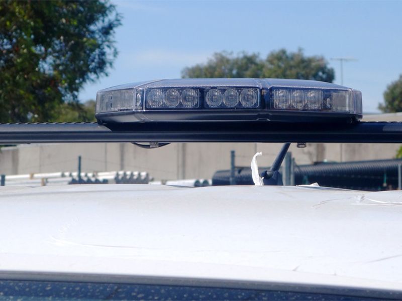 LED rampa 419mm, oranžová, magnet, 12-24V, homologace ECE R65
