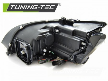 PŘEDNÍ SVĚTLA AUDI TT, 2006-2010, S LED DYNAMICKÝM BLINKREM, XENON, CHROMOVÁ