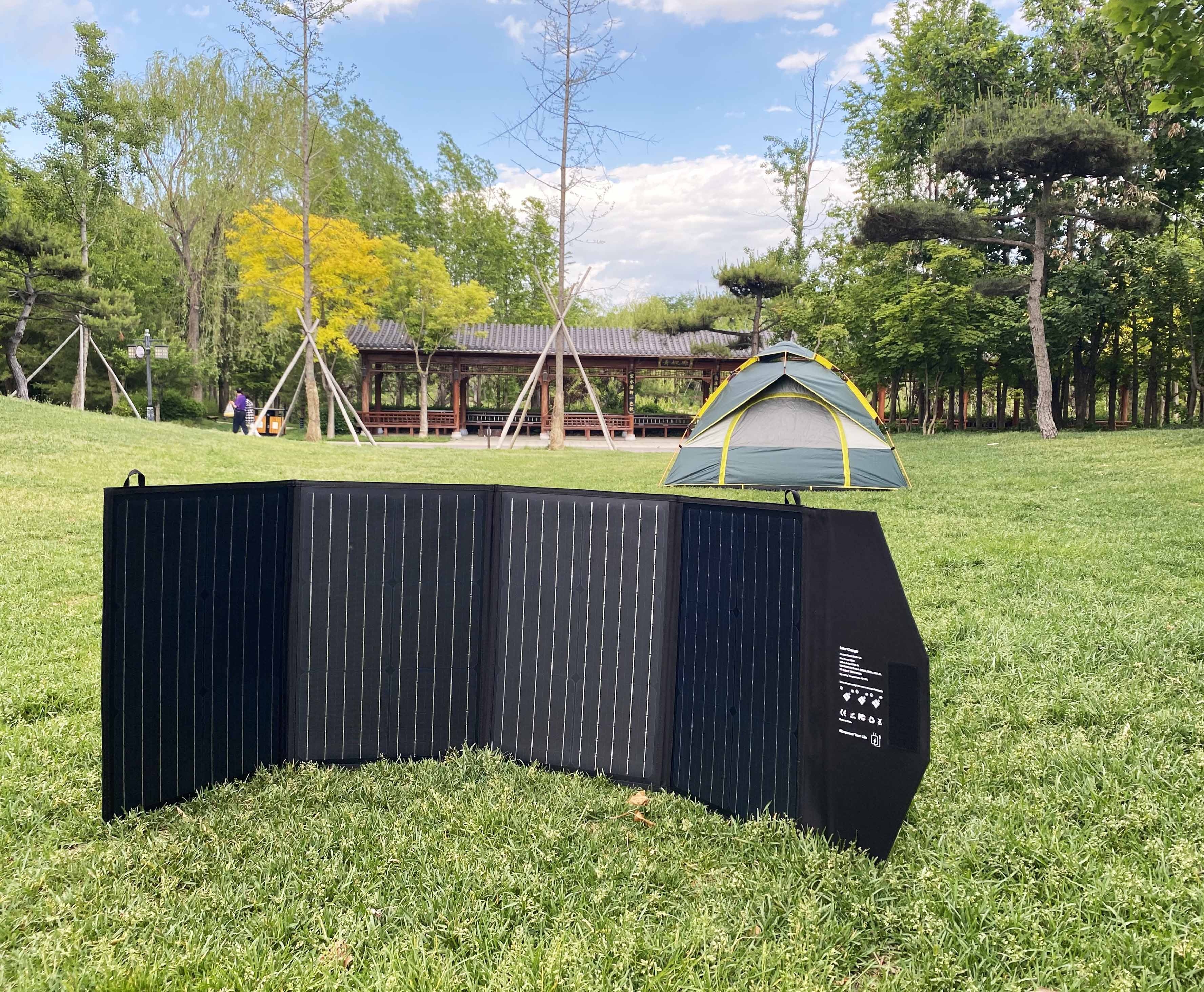 Solární panel - nabíječka 120W