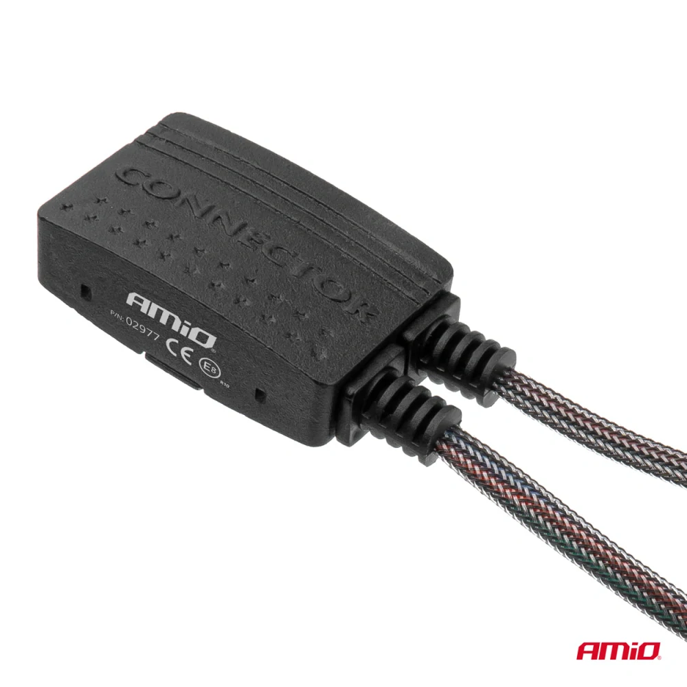 LED žárovky H1 AMIO LED X3 Series CAN-BUS, bílé 6500K | 9900 LM, 2 ks