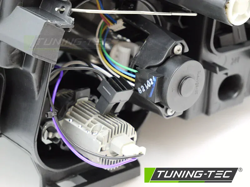 Přední světlo levé BMW E90 E91 LCI 09-11 černé