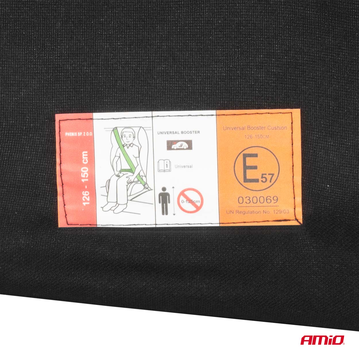 Podsedák 126-150cm R129 AMIO-04480