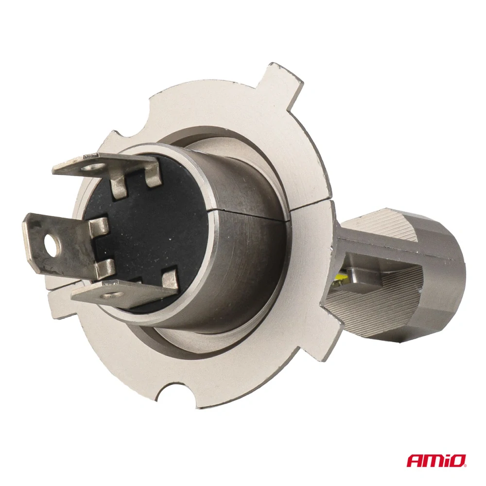 LED žárovky H4 | H19 AMIO H25 FULL CAN-BUS, 6000K |3600 LM, 2 ks