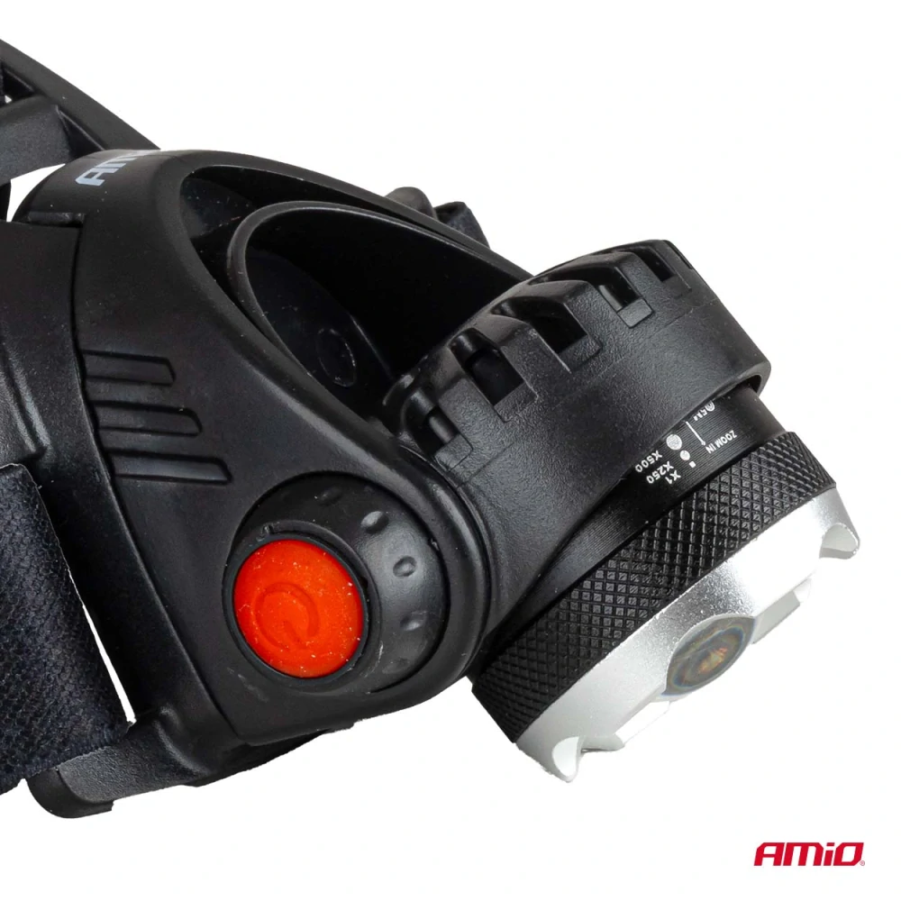 Čelovka LED T6 3600mAh (BATT) AMIO