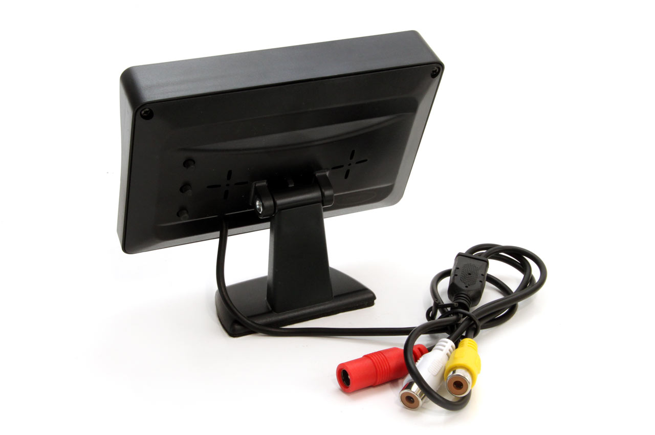 Parkovací senzory s kamerou v SPZ a TFT displejem 4.3" XD-402, černé Plug & Play | AMIO