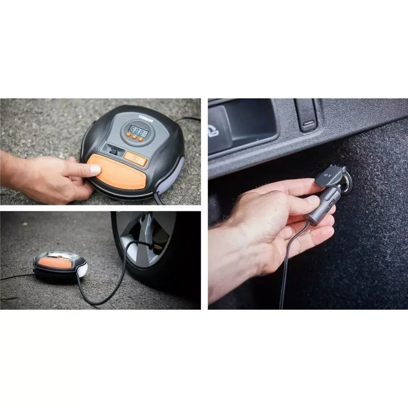 Kompresor OSRAM TYREinflate 450, 12V, 120W, digitální