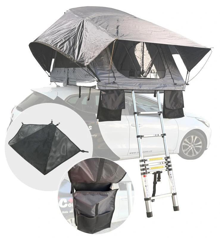 Střešní stan CARPATI pro 2-3 osoby 240x140x130cm PU2500mm