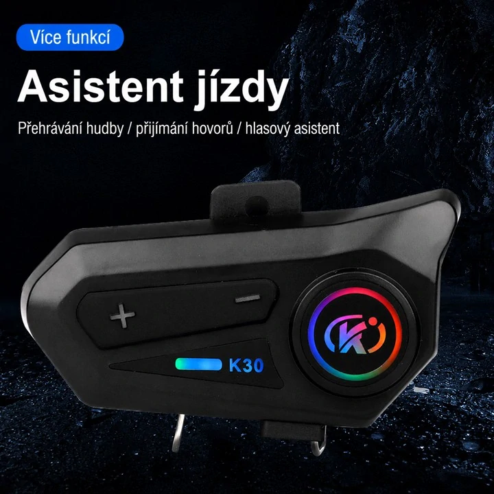 Bluetooth HF sada do helmy univerzální