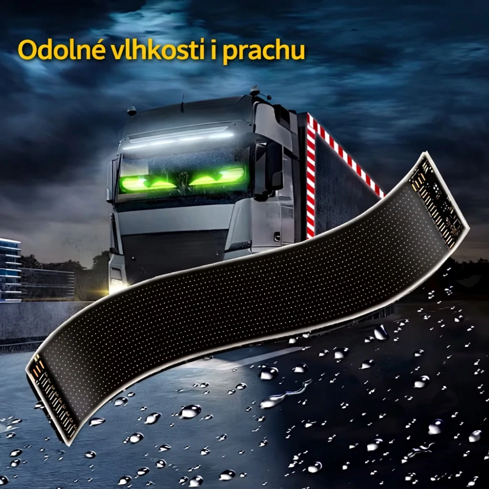 LED Matrix panel Devil Eyes 9,2x37,4 cm (2 ks)