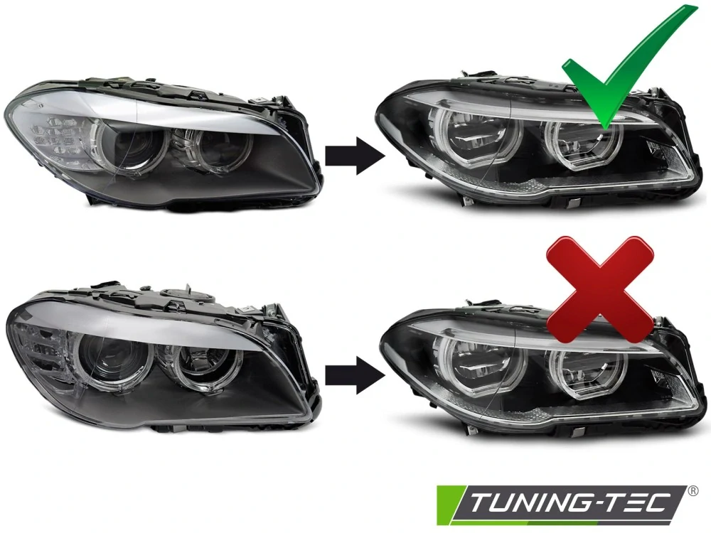 FULL LED světlomety BMW F10 / F11 10–13 (Náhrada za xenony) – Pár