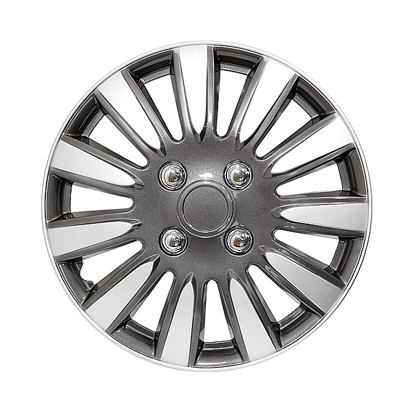 Omaha 15\" silver metallic