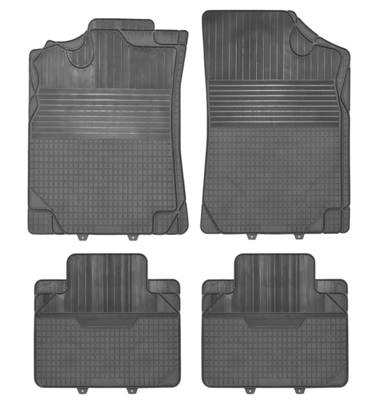 Koberce gumové sada 4ks UNI B