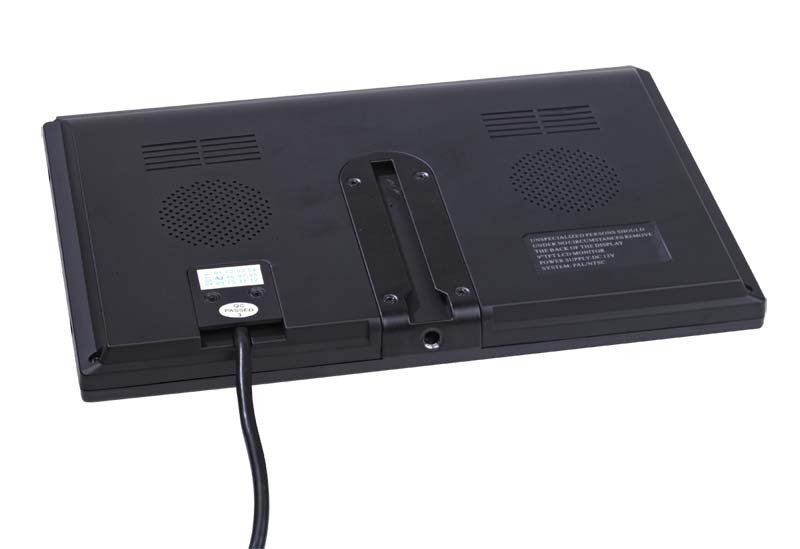 LCD digitální monitor 9" do opěrky s IR vysílačem