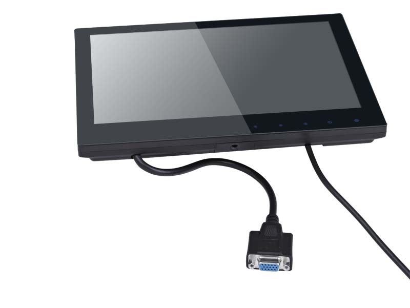 LCD digitální monitor 9" do opěrky s IR vysílačem