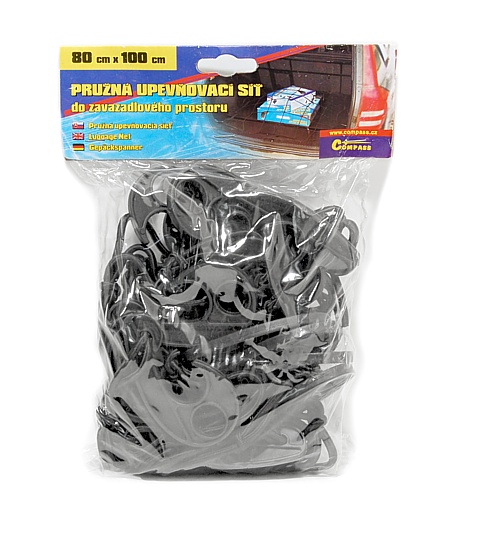 Popruh s ráčnou, s háky 5m