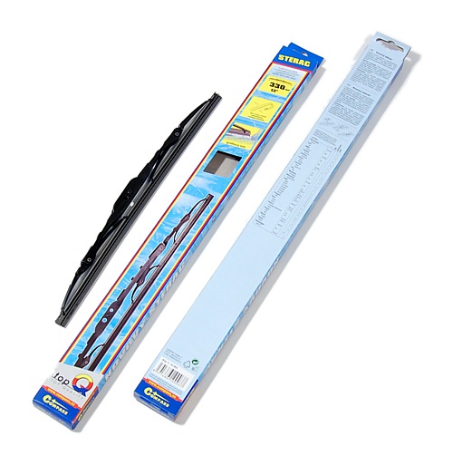 Stěrač kovový TOPQ 530mm (21) GRAFIT