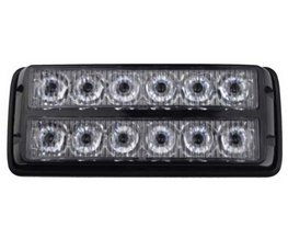 PREDATOR dual 12x1W LED, 12-24V, modrý, ECE R10