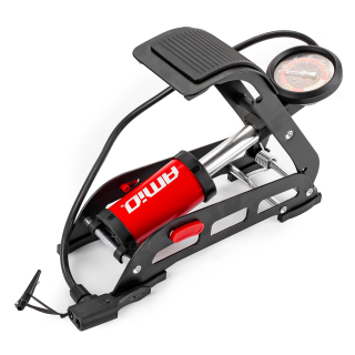 Jednopístová nožní pumpa s manometrem 11 BAR | 160 PSI, model PU06 - Amio