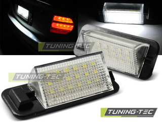 OSVĚTLENÍ SPZ, LED BÍLÁ, BMW E36, 1990-1999, BÍLÉ