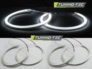 LED Angel Eyes kroužky BMW 3 E46 s xenony - bílé - 480 LED