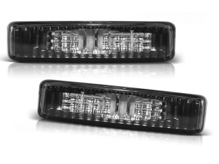 BOČNÍ BLINKRY BMW E39, 1995-2003, ČERNÉ BLACK