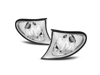 Přední blikače BMW E46 09.01-03.05 sedan/combi - chrom rámeček