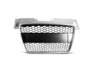 Přední maska Audi TT RS 06-14 stříbrná