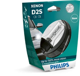 Philips xenon výbojka  D2S X-treme Vision 5000K
