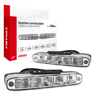 Denní svícení AMIO DRL 506HP 5 LED, Homologace