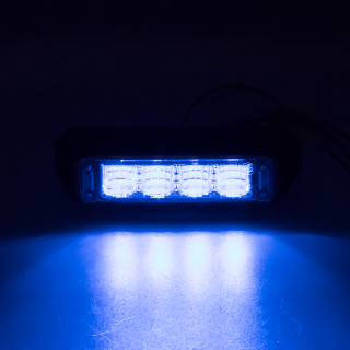 PROFI výstražné LED světlo vnější, modré, 12-24V, ECE/R65