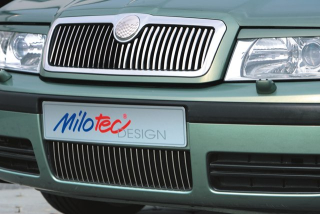 Lišty předního nárazníku, Octavia I Lim./Combi Facelift 09/00 ->, Octavia I RS L