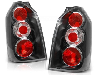 ZADNÍ SVĚTLA, LAMPY HYUNDAI TUCSON, 2004-2010, ČIRÉ ČERNÉ BLACK