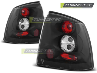 ZADNÍ SVĚTLOMETY, SVĚTLA, LAMPY OPEL ASTRA G 3/5DVEŘ., 1998-2004, ČIRÉ, ČERNÉ BLACK
