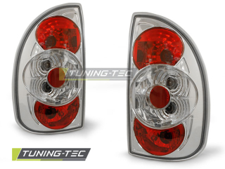 ZADNÍ SVĚTLA, LAMPY OPEL CORSA B 5DVEŘ., 1993-2000, ČIRÉ, CHROM