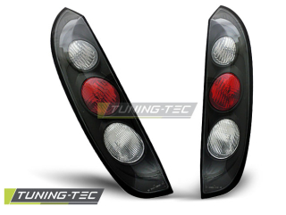 ZADNÍ SVĚTLOMETY, SVĚTLA, LAMPY OPEL CORSA C, 2001-2006, ČIRÉ, ČERNÉ BLACK
