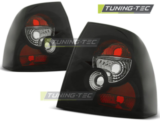 ZADNÍ SVĚTLOMETY, SVĚTLA, LAMPY OPEL VECTRA B, 1999-2002, ČIRÉ, ČERNÉ BLACK