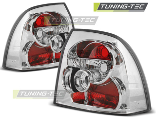 ZADNÍ SVĚTLA, LAMPY OPEL VECTRA B, 1999-2002, ČIRÉ, CHROM