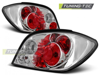 ZADNÍ SVĚTLA, LAMPY PEUGEOT 307 HATCHBACK, 2001-2007, ČIRÉ, CHROM