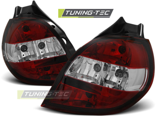 ZADNÍ SVĚTLA, LAMPY RENAULT CLIO, 2005-2009, ČIRÉ, ČERVENÉ