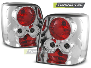 ZADNÍ SVĚTLA, LAMPY VOLKSWAGEN PASSAT B5 3B COMBI, 1997-2000, ČIRÉ, CHROM